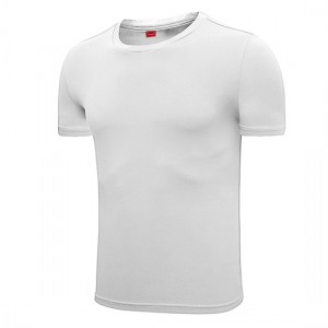 Fabrication de haute qualité athlétique Logo personnalisé Gym Sport 100% coton noir Gentleman Design Fitness impression blanc t-shirt pour hommes