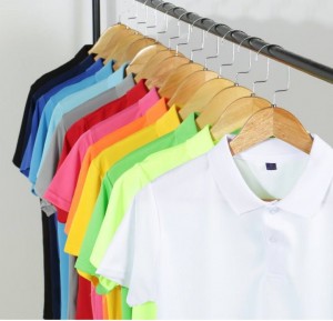 साधा रंग पॉलिस्टर कॉटन उन्हाळ्यात श्वास घेण्यायोग्य द्रुत कोरड्या शॉर्ट स्लीव्ह कस्टम OEM लोगो गोल्फ प्रिंटिंग पुरुष पोलो टी शर्ट