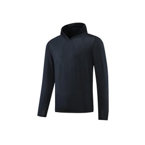 Plus la taille slim hoodies logo personnalisé fit hommes sport top chemises à capuche d'entraînement à séchage rapide pour hommes