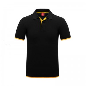 Wysokiej jakości poliestrowa bawełniana zwykła męska koszulka polo reklamowa z logo Niestandardowe logo z nadrukiem męska koszulka polo