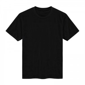 Black Digital Printing T Shirts Custom Unisex Big Pattern Printing 100% Cotton Loose Oversized Hip Hop T Shirt
