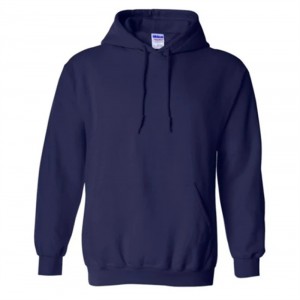 Gepasmaakte logo-katoenmengsel-vlies-gevoerde trui-borduur-hoodie