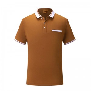 Custom 100% Flax Fiber Polo Shirt Soft Fabic