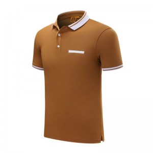 Custom 100% Linum Fiber Polo Shirt Mollis Fabic