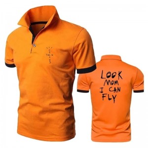 OEM/ODM Promotional Plain Polo shirt Supplier –  Funny I CAN FLY Custom Cotton Soft Wearing Mens Clothing Polo Shirt  – C.G.