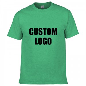 ຄຸນະພາບສູງ ເສື້ອທີເຊີດເປົ່າພິມ Custom Logo Design Cotton Promotion T shirts
