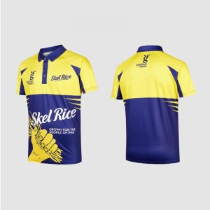 High Quality Dry Fit Short Sports 100% Polyester Custom Sublimated Printing Promotional Men Plain Golf Polo T Shirt