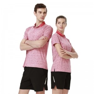 Promotioneel aangepast logo Kleur Groothandel Fashion Fit Cotton Golf Polo Geweven poloshirt voor heren