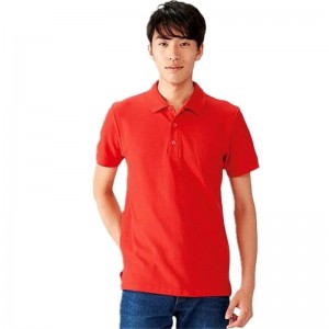 Didara to gaju 100% Owu 220 GSM OEM Logo Custom Plain Blank Awọn ọkunrin Golf Polo T Shirt Polo Shirt Polo