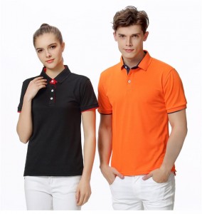 Kvaliteetne Camisase polüestrist polotooriku tikitud puuvillane meeste golfipolosärk kohandatud logoga