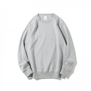 An gwo koutim logo enprime hoodies unisex 100% koton crewneck pullover vid plenn sweatshirts gason Hoodies