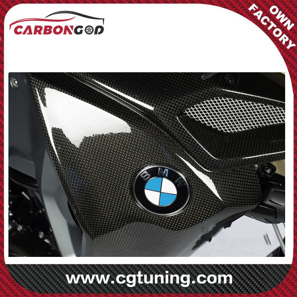 Còmhdach rèididheatoran carbon-fiber / còmhdach bogsa adhair ceart - BMW F 800 GS ADVENTURE (2013 - A-NIS)