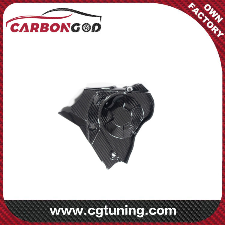 CARBON FIBER FRO.SPROCKET COVER GLOSS TUONO/RSV4 FROM 2021