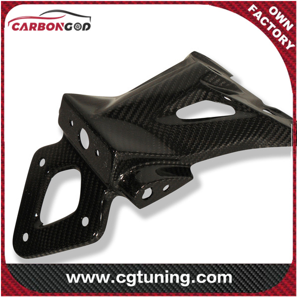 CARBON FIBER NUMBER PLATE HOLDER – BMW S 1000 R (2014-NOW) / S 1000 RR STREET (2010-NOW) / HP 4 (2012-NOW)