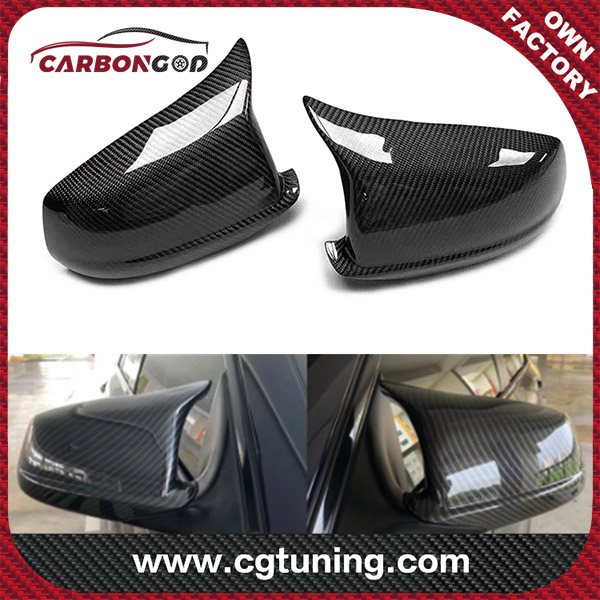 Bilstylingbyte Carbon Fiber Side Wing M style M Look Spegelskydd för BMW 5-serie F10 F18 2010 – 2013