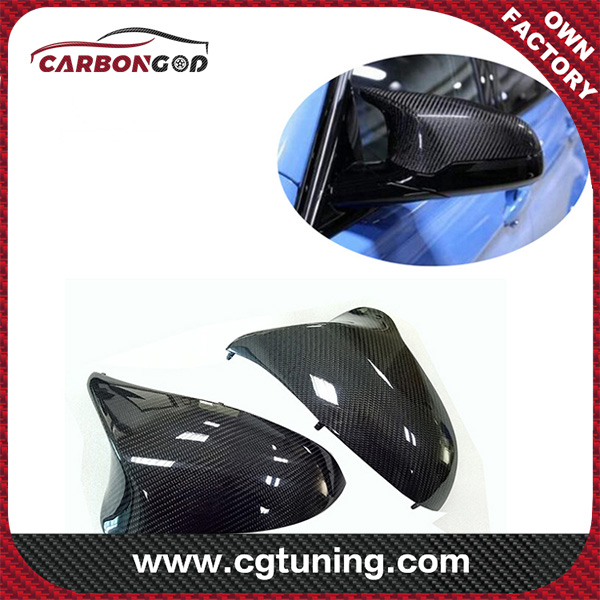 M Performance Style Carbon Fiber Mirror Cover Cover Replacement Kwa BMW F80 F82 F83 M3 M4 M2C LHD