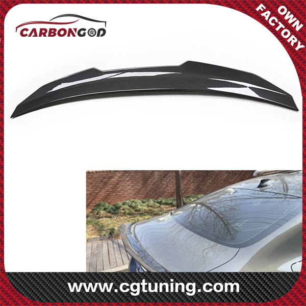 Carbon Fiber Rear Trunk Spoiler Car Wing PSM style spoiler Mo bmw New 4 Series 2-Door G22/M4 G82 2020-1N