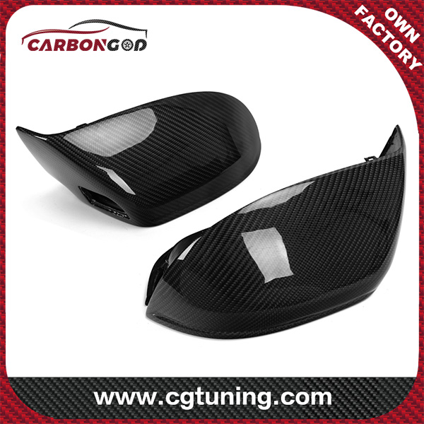 A7 TOP Quality PU Protect Carbon Mirror Cover pour Audi A7 2011 2012 2013 2014 S7 2013 Remplacement OEM Fitement Side Mirror Cover