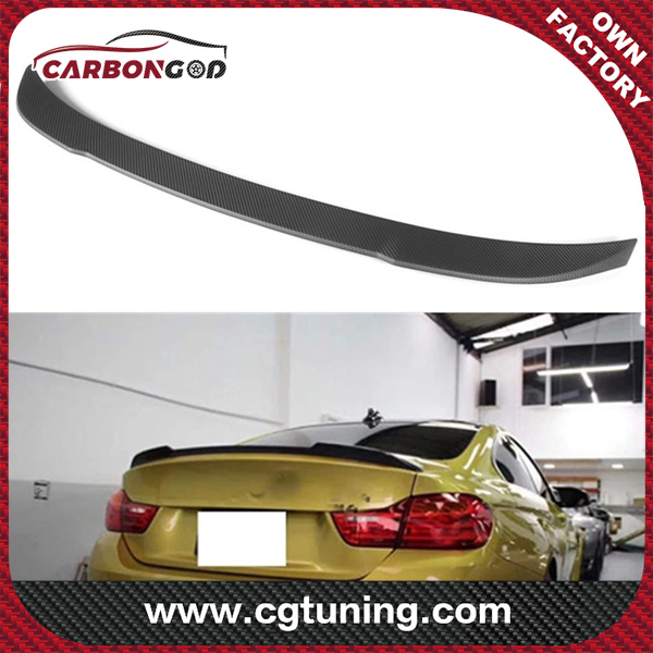 I-Carbon Fiber Dry Carbon Fiber Rear Trunk matte Spoiler Wing Fit For 2019-2020 3 Series G30 G38 CS Style Rear Trunk Lid Wing