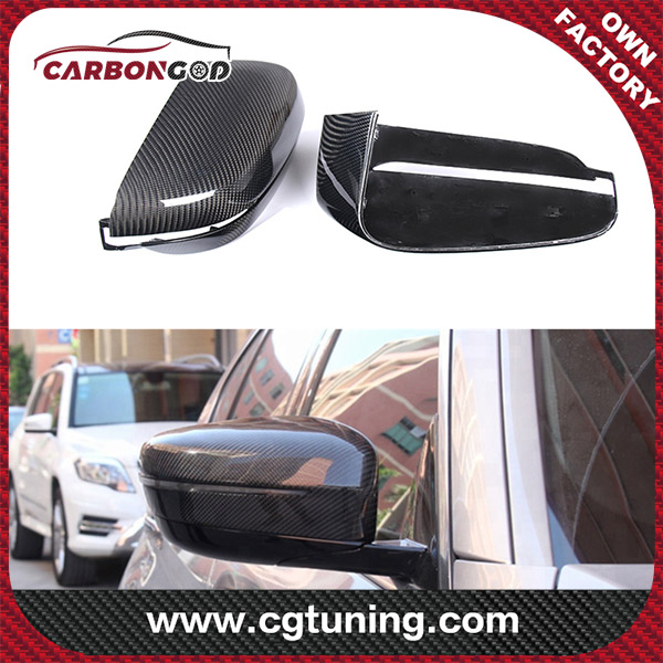 Capa de espelho de fibra de carbono real OX-chifres OEM estilo substituição para BMW 5 7 8 séries G30 G38 G11 G12 G14 G15 G16 LHD 2017+