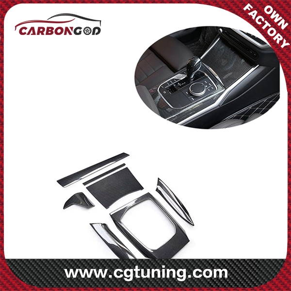 Penggantian trim interior Serat Karbon Kering Untuk penggunaan BMW G20 G28 325LI -LHD