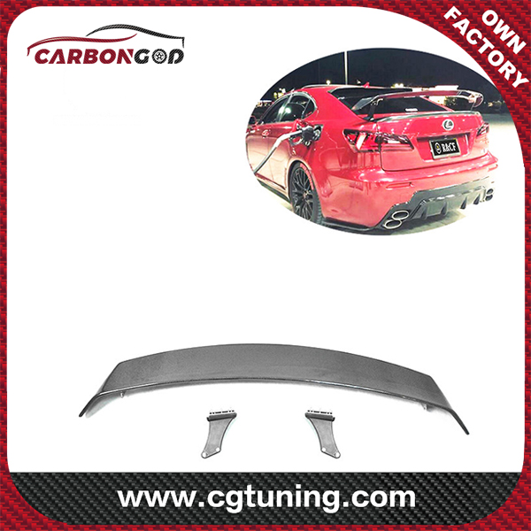 2008-13 Sd chimiro Carbon faibha rear spoiler YeLexus IS250 IS350 ISF