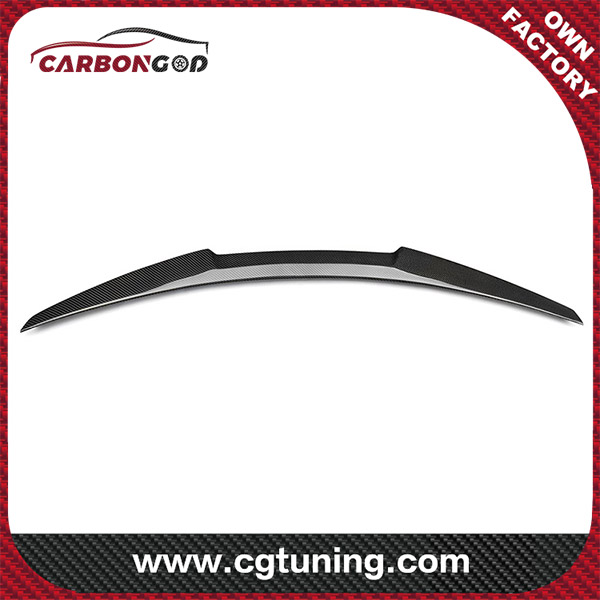Carbon Fiber Rear Trunk Spoiler Boot Wing Lip Para sa BMW 3 Series G20 2020 UP Ducktail M4 Style spoiler