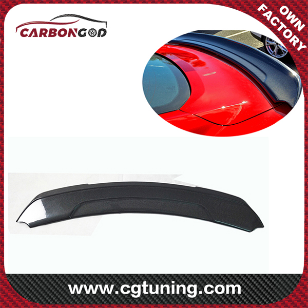 Para sa 2015-2019 Mustang GT350 Track Pack Style Rear Trunk Carbon Fiber Spoiler Wing