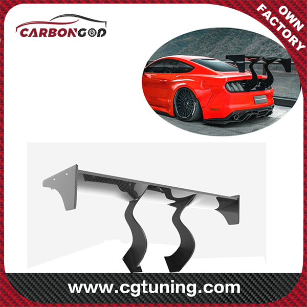 Kwa 15-19 Ford Mustang Robt Style Carbon Fiber GT Wing Nyuma Shina Spoiler Mustang Spoiler FORD mustang