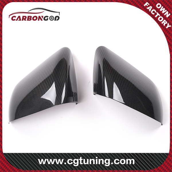 Carbon Fiber Mirror Cover ສໍາລັບ Ford Mustang 2015-2017 Replacement Sider Mirror Cover
