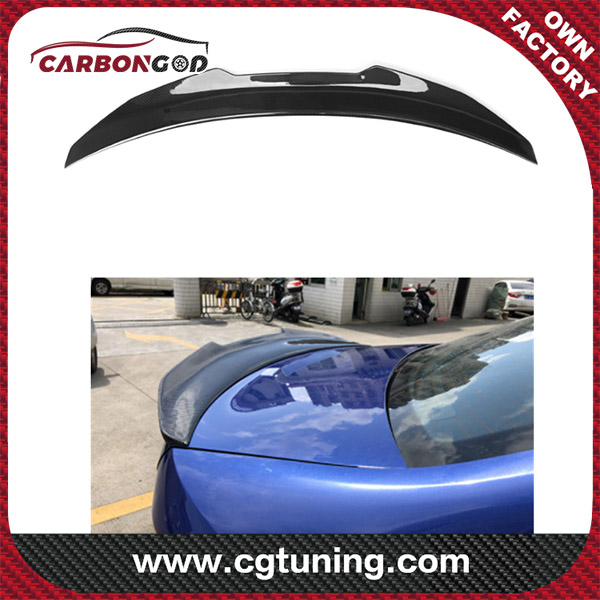 PSM Style Dry Carbon Rear Spoiler Trunk Lip Wings bo BMW New 3 series 4-derî G20 G28 G80 M3 2020-2021 G20 G28 G80 Rear Spoiler