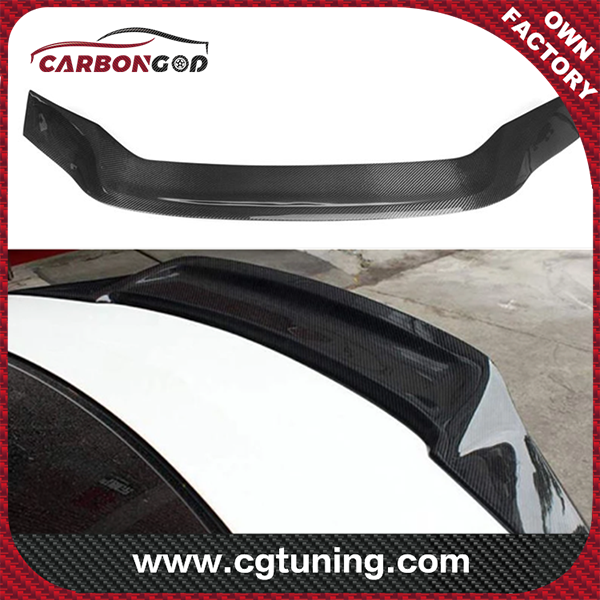 W238 R Style Carbon Fiber CF Material Rear Wing Spoiler No BENZ E Class Coupe 2018 Up
