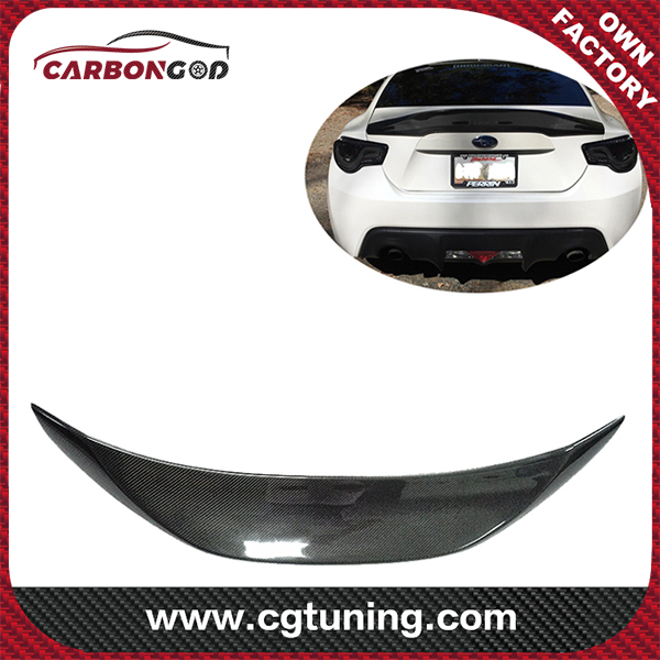 Spoiler posteriore Decktail in fibra di carbonio stile GAMBE per Toyota GT86 BRZ FR-S 13-20