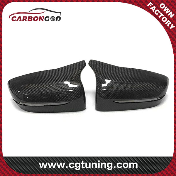 M Look Carbon Mirror Caps Remplacement G30 G11 G12 2017 up LHD/RHD OEM Fitment Side Mirror Cover pour BMW 5 6 7 Series