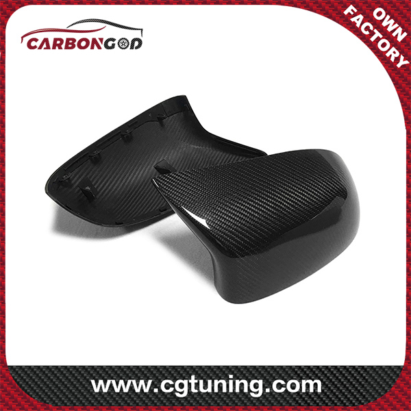 F85 Full Dry Carbon Mirror Caps Remplacement pour BMW F85 F86 X5M X6M Look OEM Fitment Side Mirror Cover