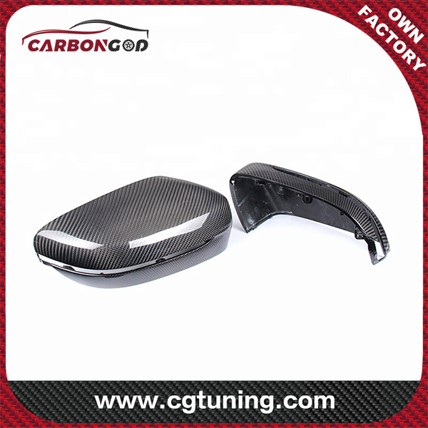 G30 Carbon Mirror Cover Cover Replacement Side Mirror Cover ya BMW 5 Series G30 G31 2017 up LHD