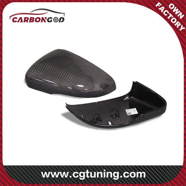 Golf Carbon Mirror Caps OEM Fitment Side Mirror Cover အတွက် Volkswagen Golf Mk6 Touran 2011 2012 2013 2014 2015 1:1Replacement