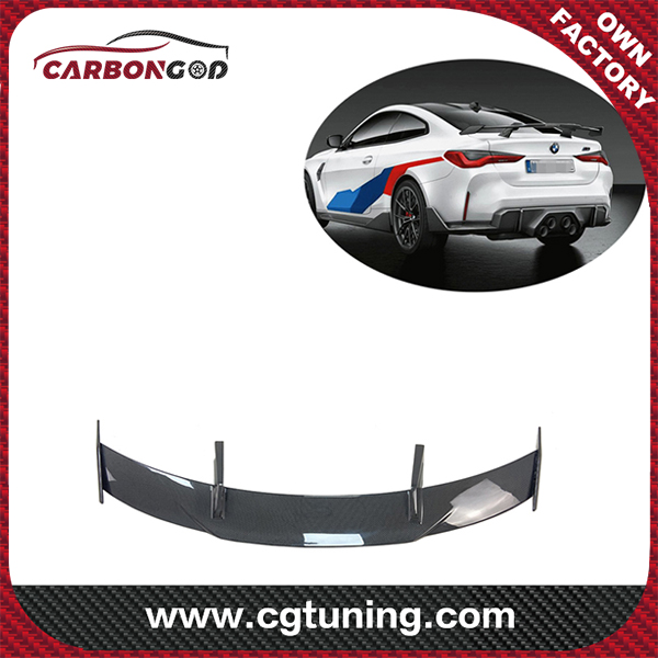 SABON CARBON-MP Style Fibra tal-Karbonju G82 M4 Car Ducktail Wing Spoiler għall-Kompetizzjoni BMW G80 M3 G83 M4 2021 2022