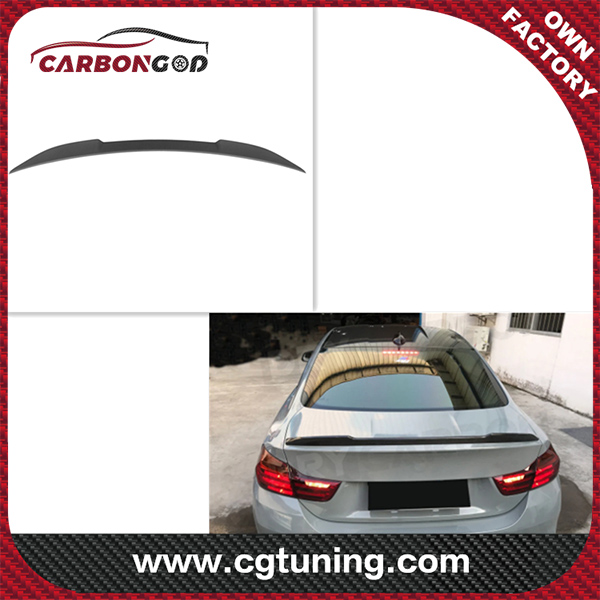 Dry Carbon Fiber Rear Spoiler matte Trunk Wings Para sa BMW 4 Series F82 Coupe 2 Door 2015-2020 CS Style Rear Roof Spoiler Wing