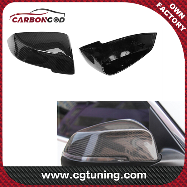 Fibre Karbonina fanoloana fibre Car Side Wing OEM style Mirror Cover ho an'ny BMW 5 6 7 Series F10 F11 F18 F01 F02 GT F07 2013+
