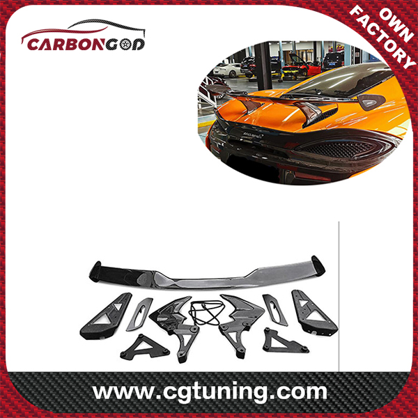 Karbon Kering OEM Style Carbon Fiber Rear Spoiler GT wing Untuk McLaren 570S