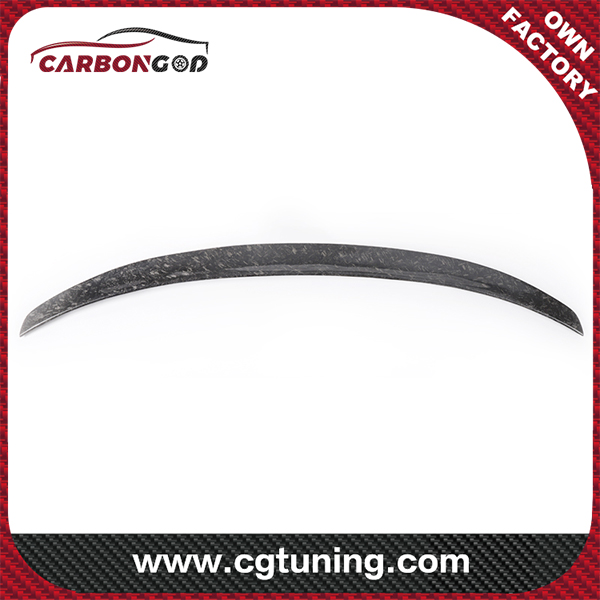 F32 Performance Froged Carbon Fiber Rear Truck Lip Spoiler Wing para sa BMW F32 4series 2014 UP