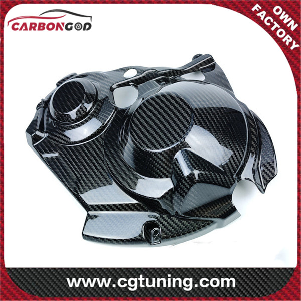 Protector izquierdo de tapa de motor de fibra de carbono Honda CBR1000RR