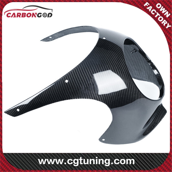 Serat Karbon Kawasaki Z900RS Cafe Racer Headlight Fairing Cowl