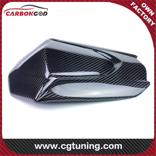 Housse de siège arrière en fibre de carbone Suzuki GSX-R1000 2009-2016