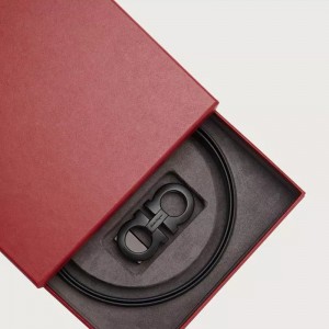 Box for Belt Kraft Paper, Environmental Friendly Gift Packaging Box