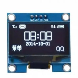 1.3 inch display IIC I2C interface White color OLED with board at competitive price