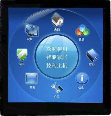 TFT LCD skjár – Smart Home forrit