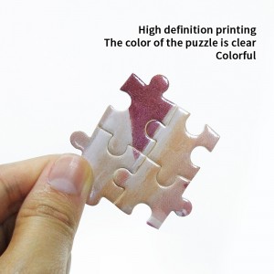 Vlastný papierový dizajn olejomaľby pre dospelých 1000 kusov dekompresné drevené puzzle ZC-W75002