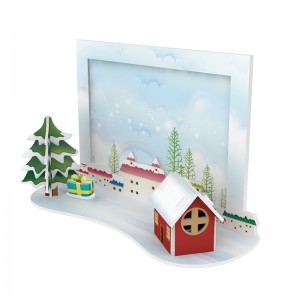 3D Assembly Puzzles ธีม Snowy Christmas ZC-C012